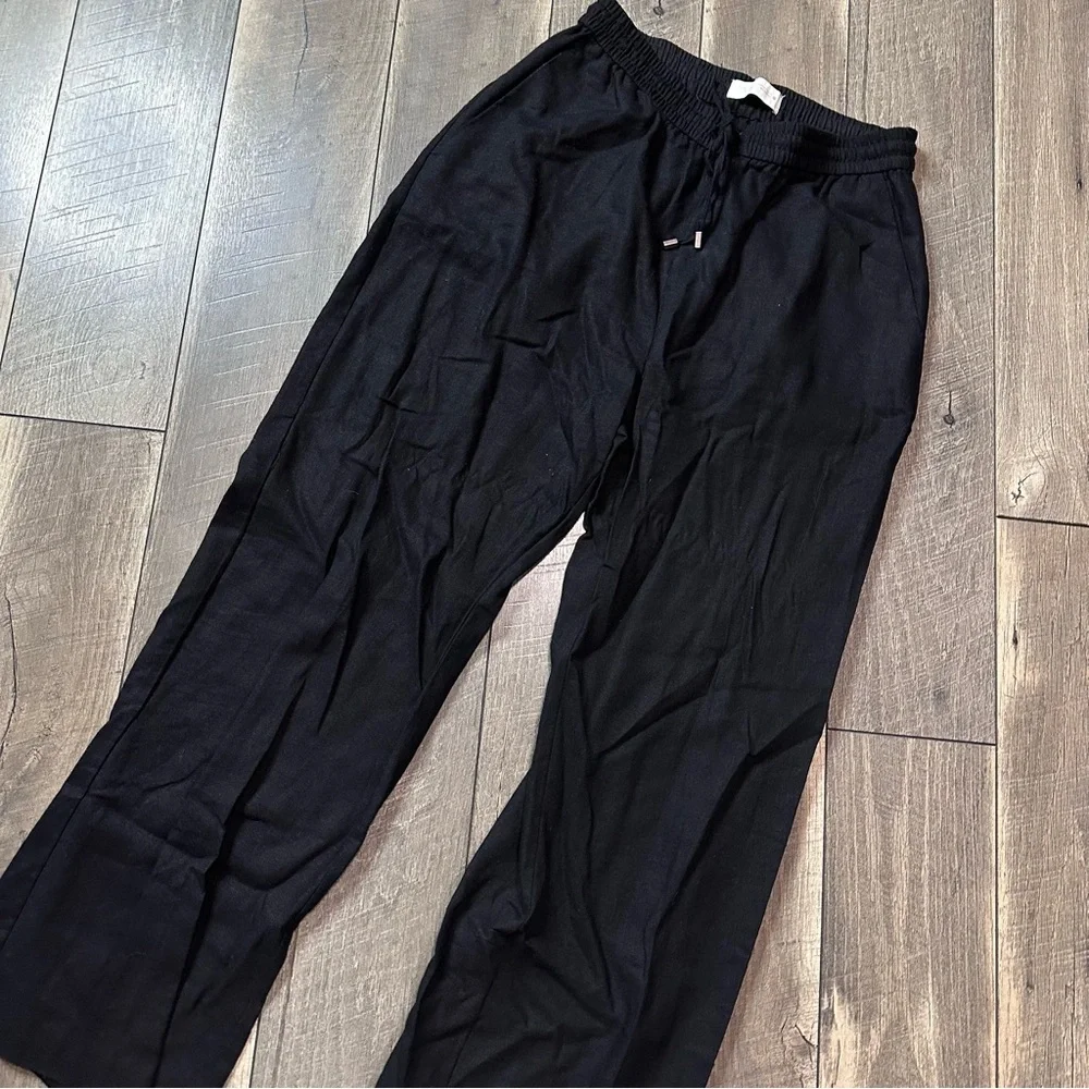 Zara Linen Blend Pants